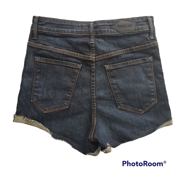 Aritzia Paradise Mine Super High Rise Denim Shorts in size 29 - Picture 3 of 9